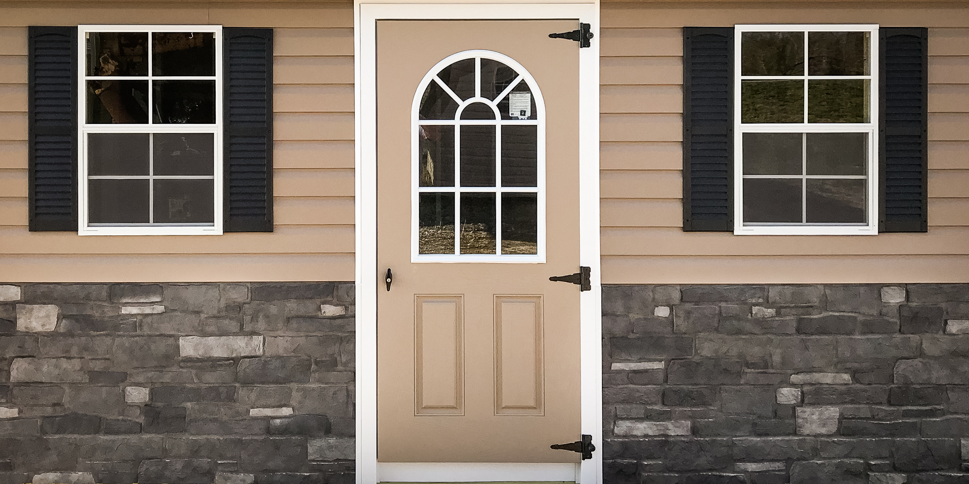 Door options on a custom Esh's shed