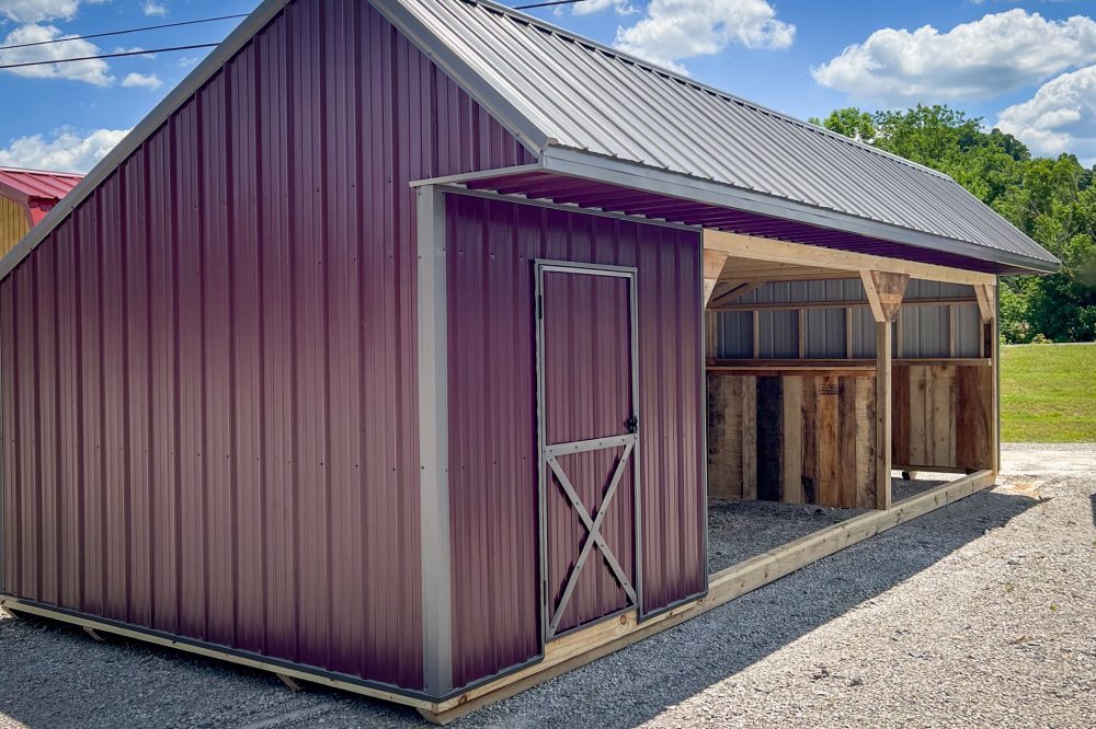 Real Esh's shed in a customer backyard