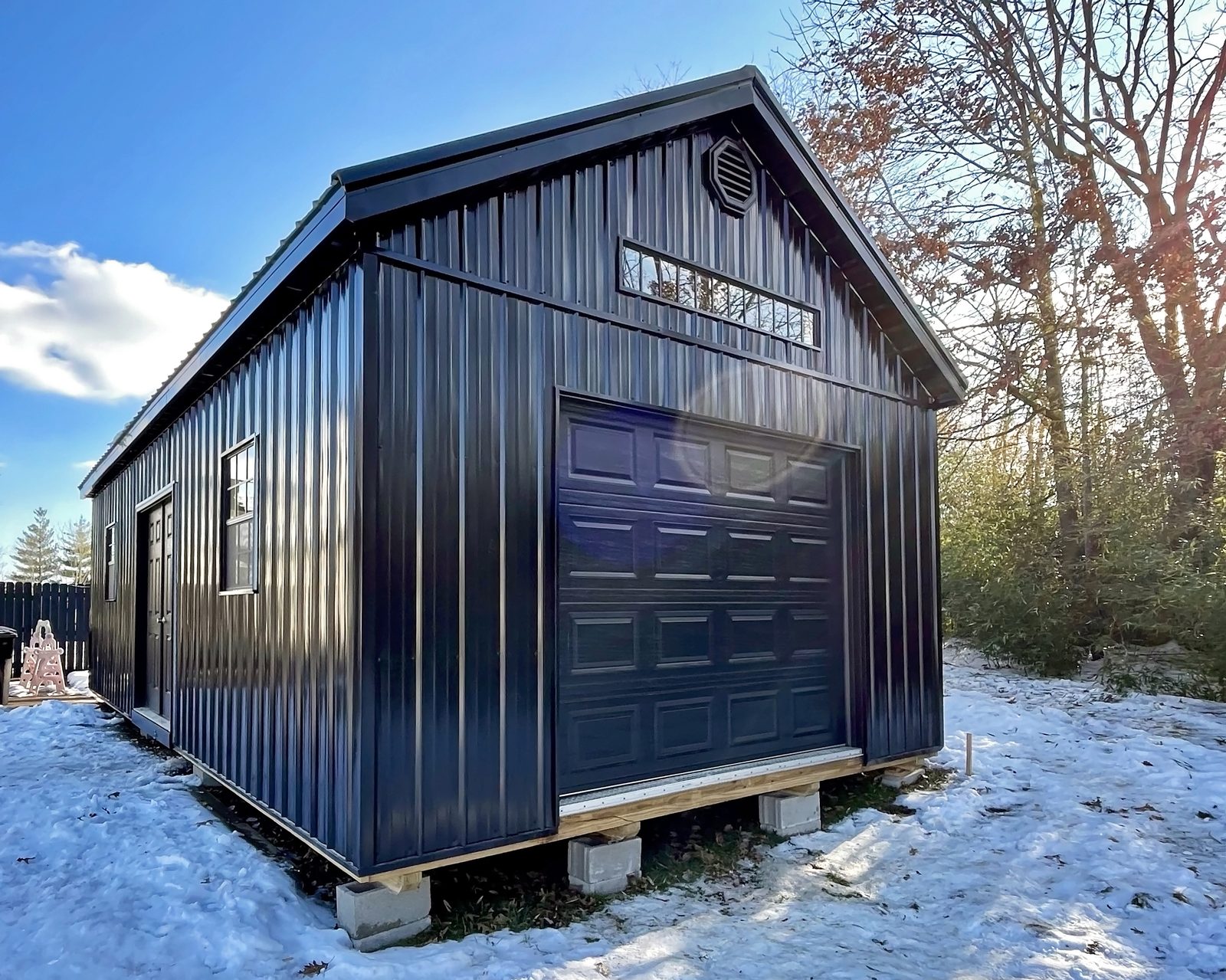 Custom-Built Garage
