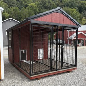 8x12 2-Run Dog Kennel