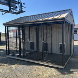 10x12 3-Run Dog Kennel