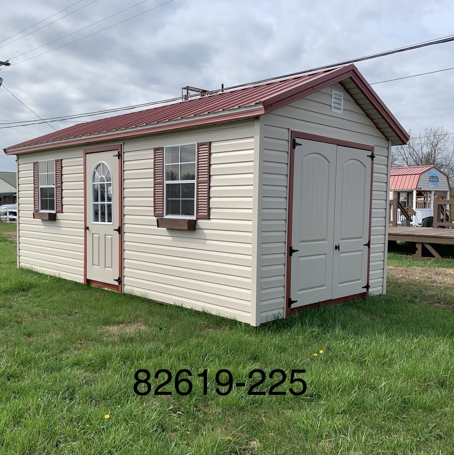 10x20 Ranch Shed w/Windows Esh's Utility Buildings