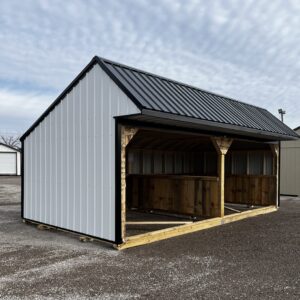 12x24 Horse Barn Run-In