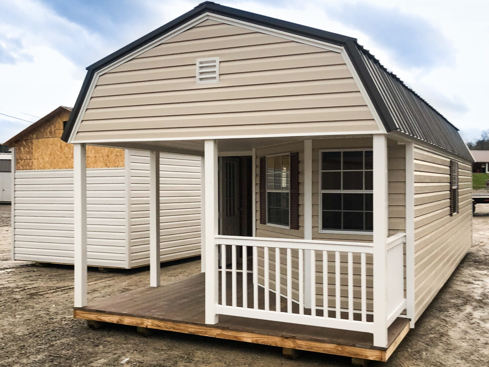 High Barn Tiny Home Shell Photos - Esh's Utility Buildings