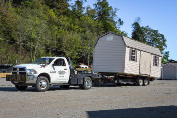delivery by Esh's Utility Buildiings