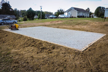 delivery by Esh's Utility Buildiings