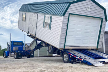 delivery by Esh's Utility Buildiings