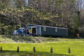 delivery by Esh's Utility Buildiings