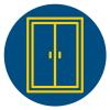shed windows doors icon