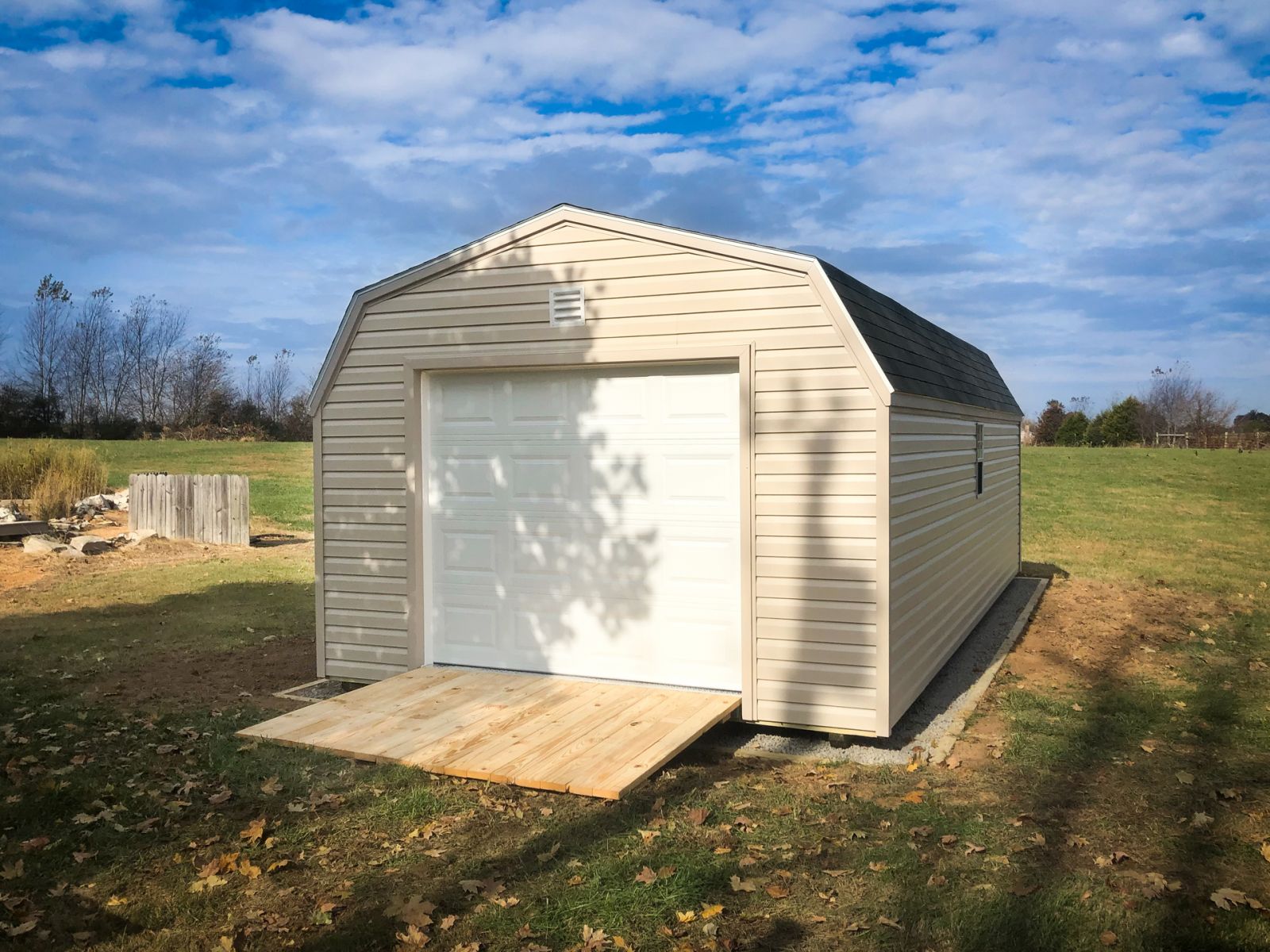 A garage shed near Albany, KY