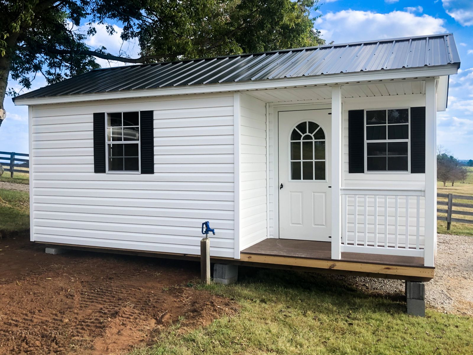 A prefab cabin shed for sale near Columbia, KY