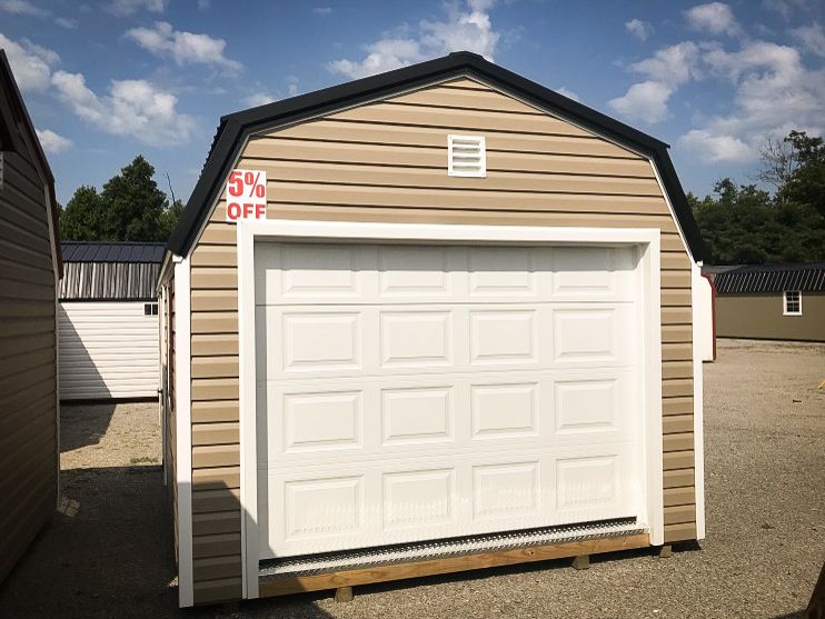 A portable garage shed for sale in McKenzie, TN