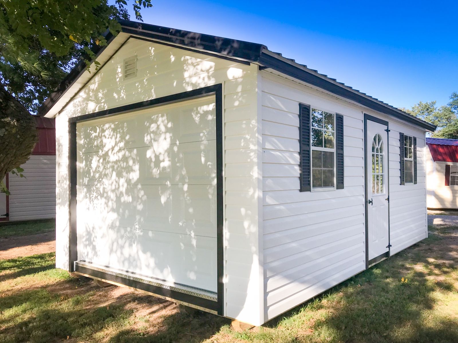 A portable garage shed for sale in Nashville, TN