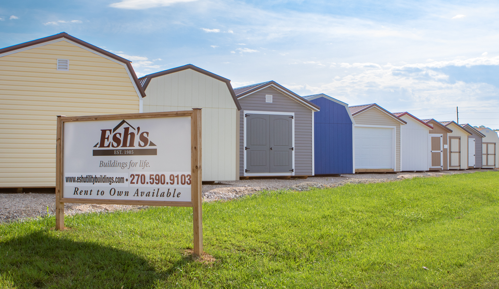 prebuilt sheds for sale in Kentucky and Tennesse